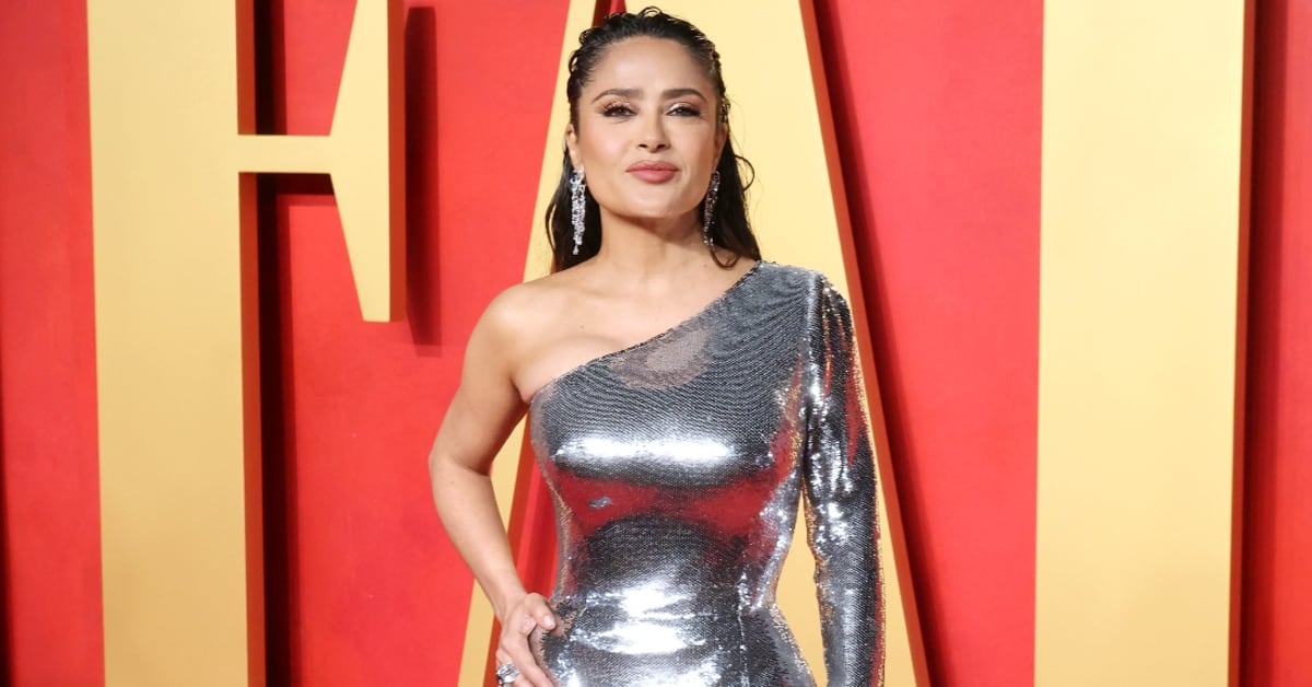 Salma Hayek Poses In Bikini Photos While Vacationing In Mexico