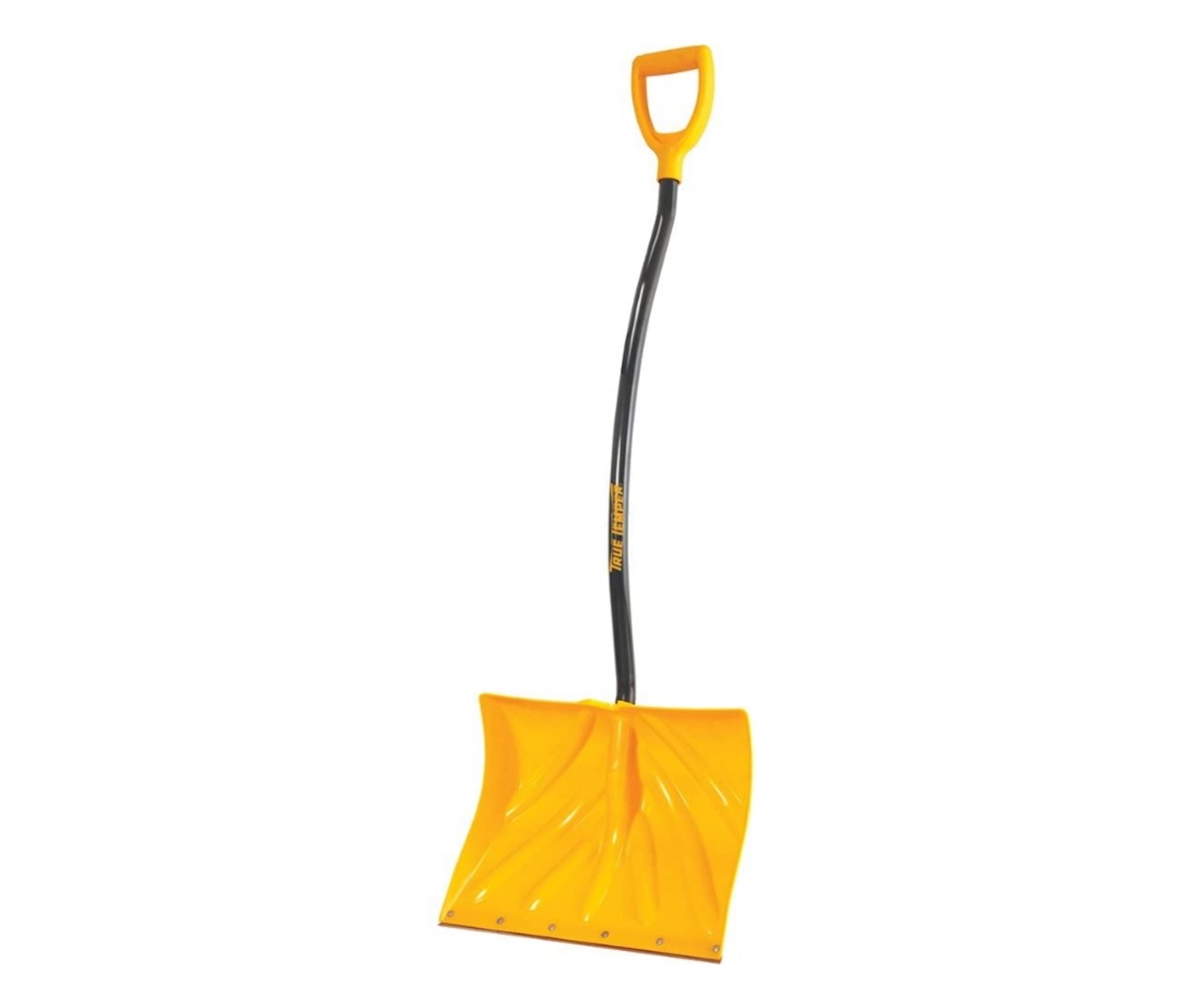 True Temper 18-Inch Poly Combo Snow Shovel