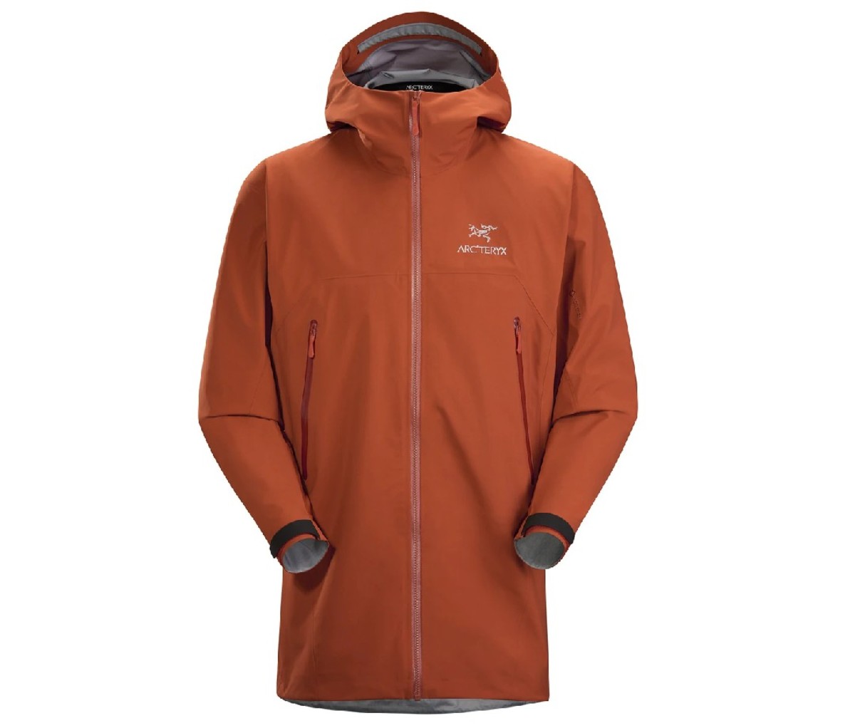 Orange Arc’teryx Beta Long jacket