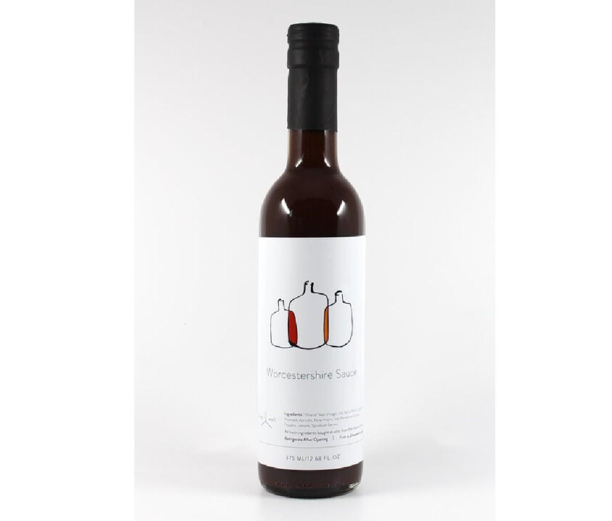 Bottle of Keepwell Worcestershire sauce