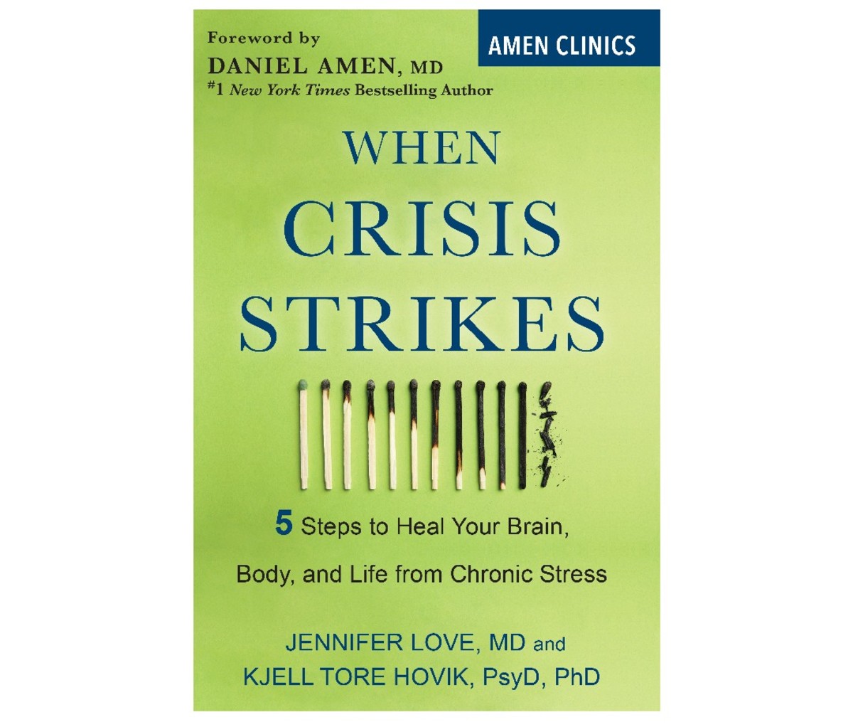 When the Crisis Strikes: 5 Steps to Healing Your Brain, Body, and Life of Chronic Stress by Jennifer Love, MD and Kjell Tove Hovik, PhD