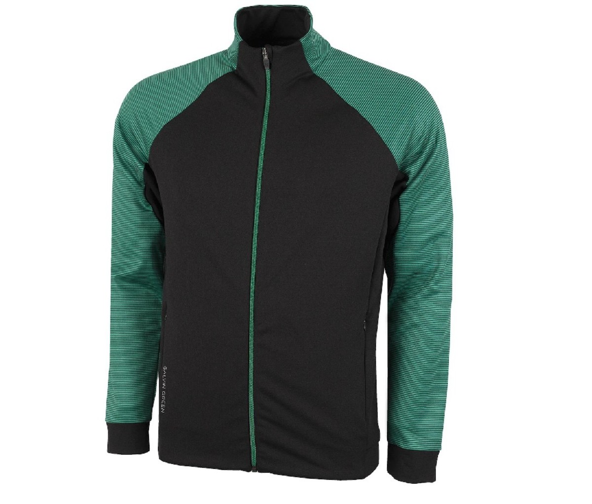 Green-sleeved Galvin Green Dominic jacket with black base
