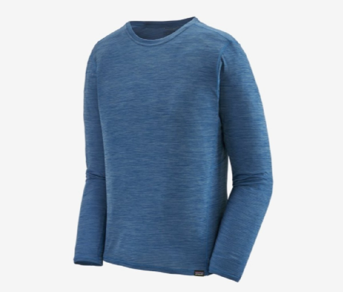 Blue long sleeve shirt from the Patagonia Capilene Cool Apparel collection