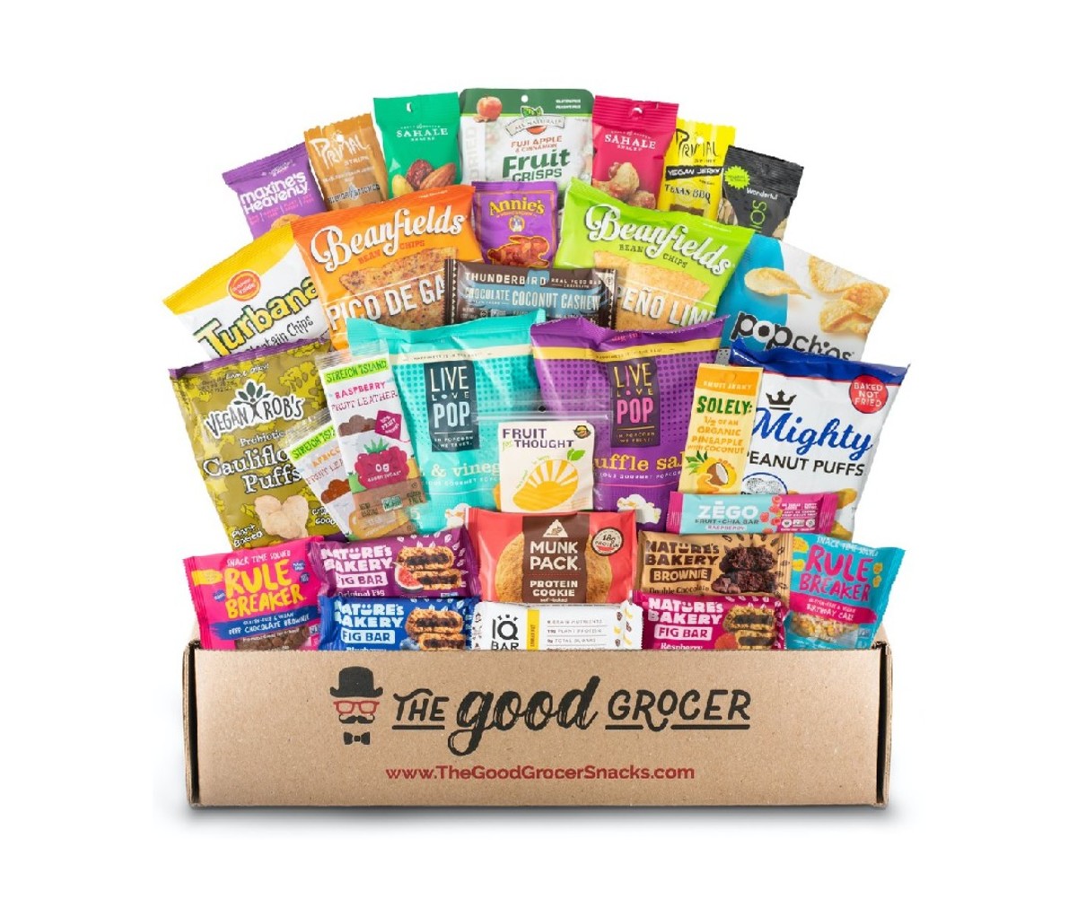 The Good Grocer Deluxe Vegan Snacks Care Package