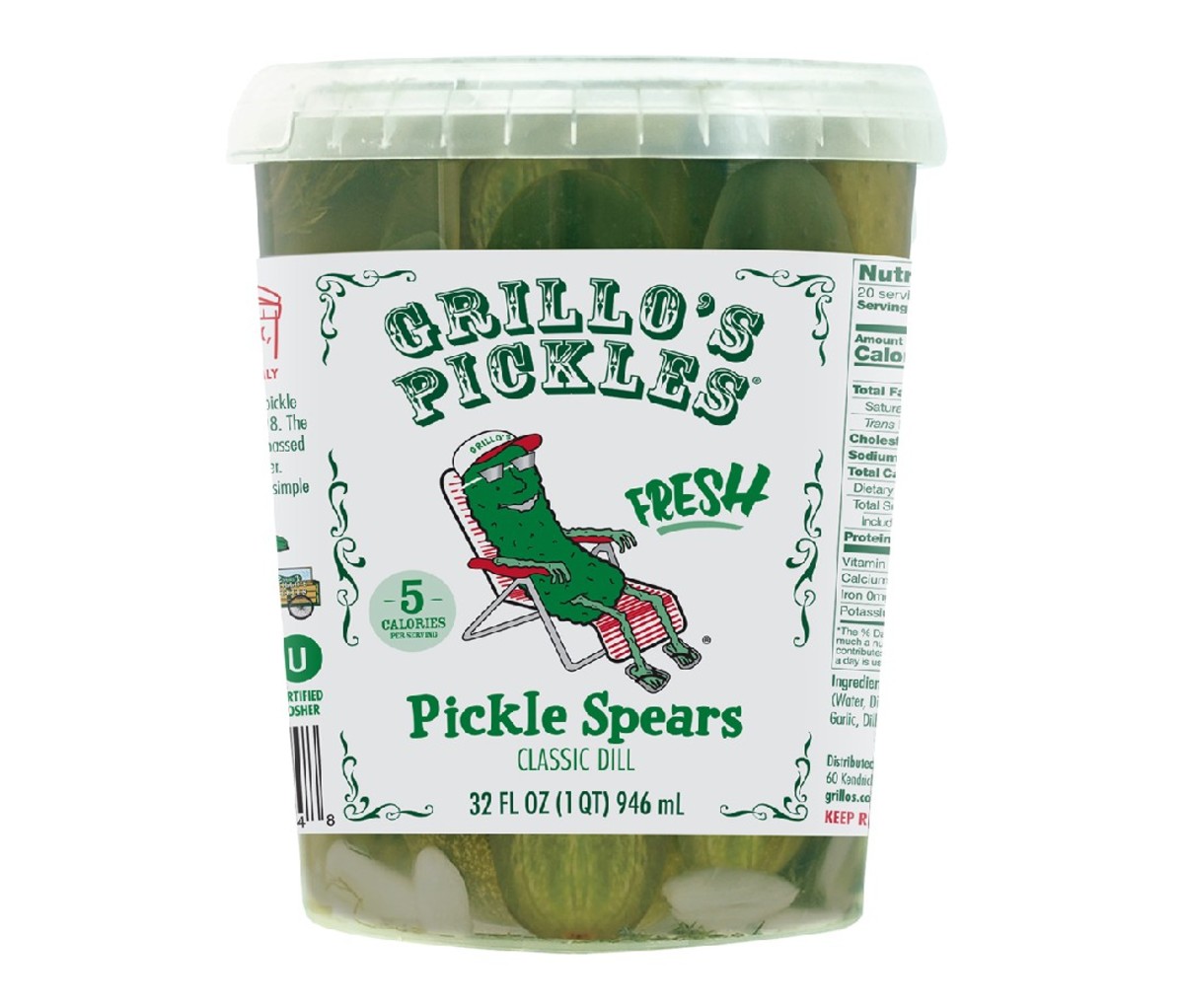 Grillos dill pickle spears