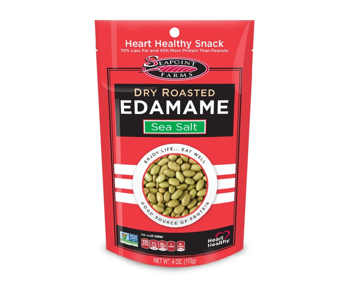 Seapoint Farms Dry Roasted Edamame with Sea Salt