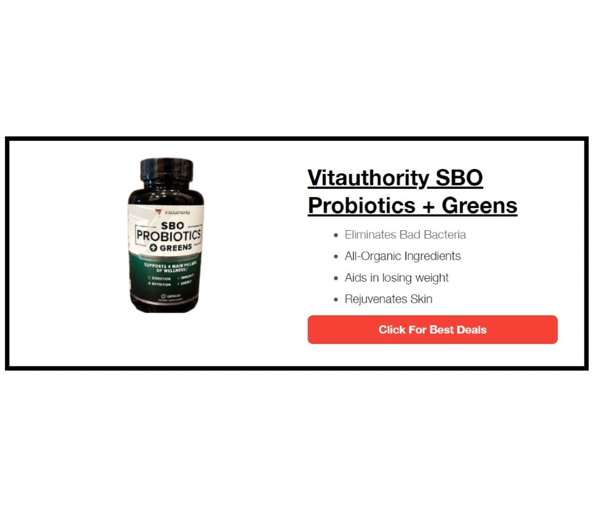 Vitauthority SBO probiotic + greens