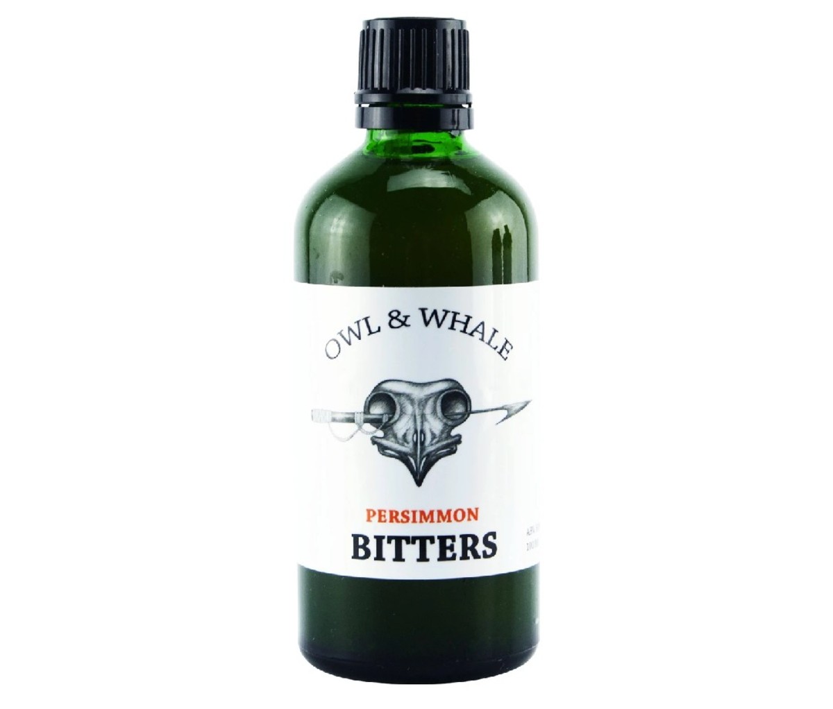Bottle of Owl & Whale Persimmon Bitters