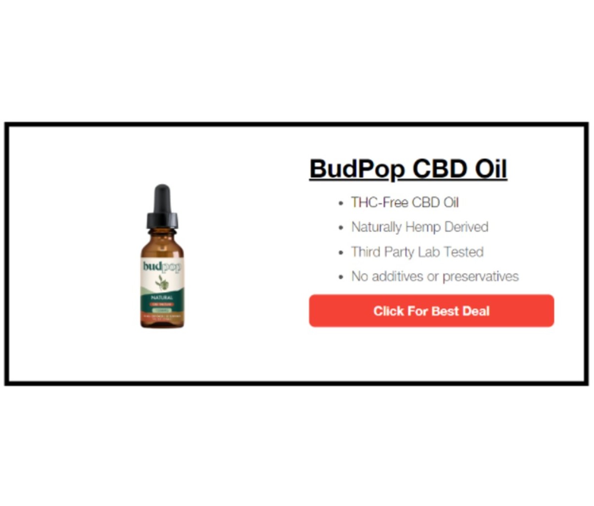 BudPop – Most Potent Brand for CBD Oil for Chronic Pain