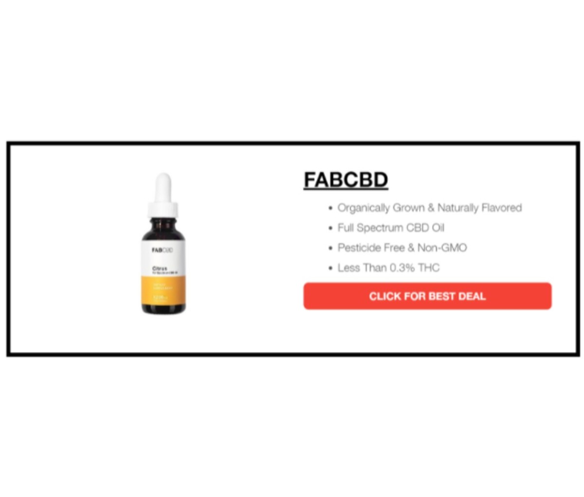 Fab CBD – Contains Less Than 0.3% THC