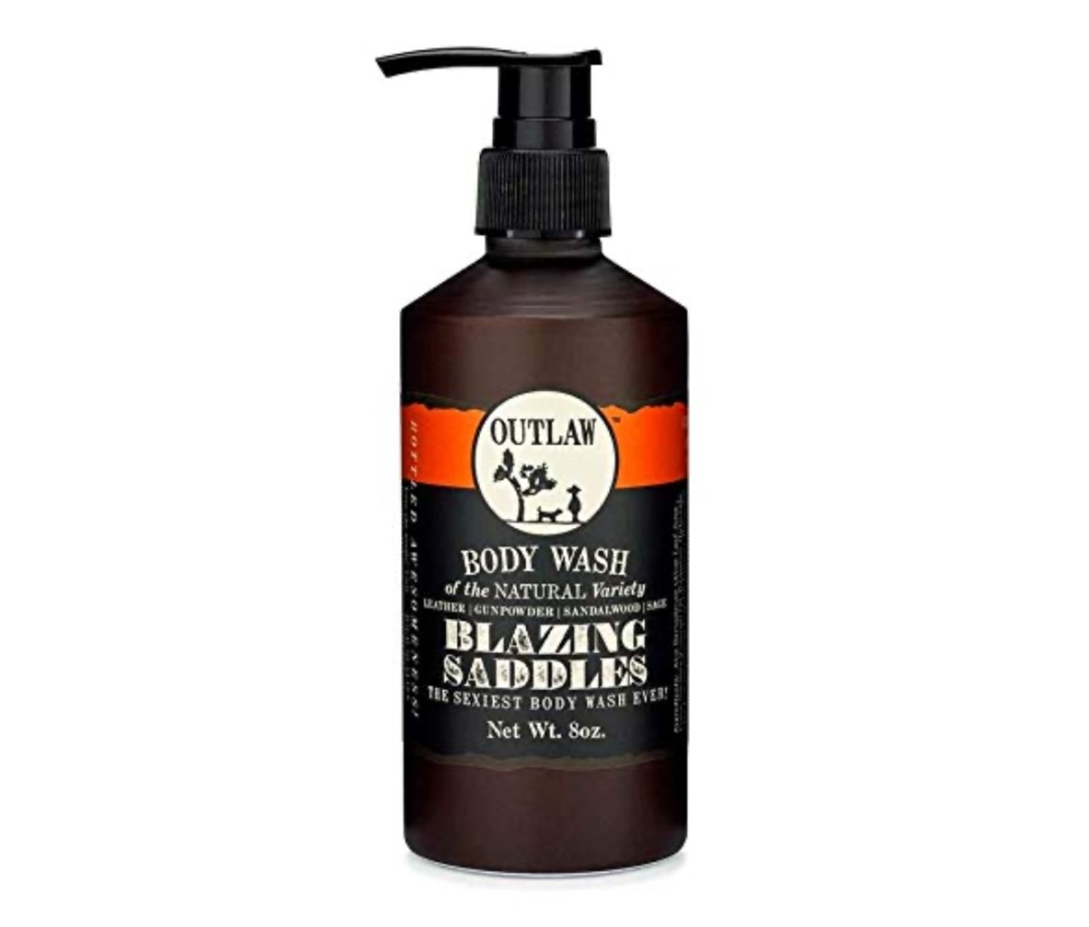 Blazing Saddles natural shower gel