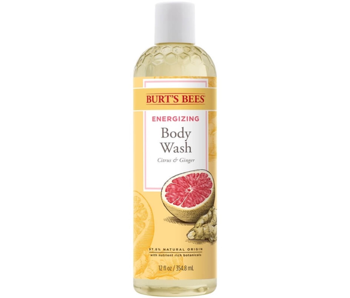 Burt & # 39; s Bees shower gel with citrus and ginger