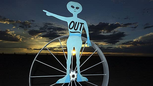 Riding the Alien Highway: A UFO-Spotting Road Trip - Men's Journal