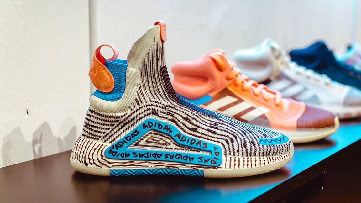 Adidas Basketball Goes 'N3XT L3V3L' With Their First Laceless