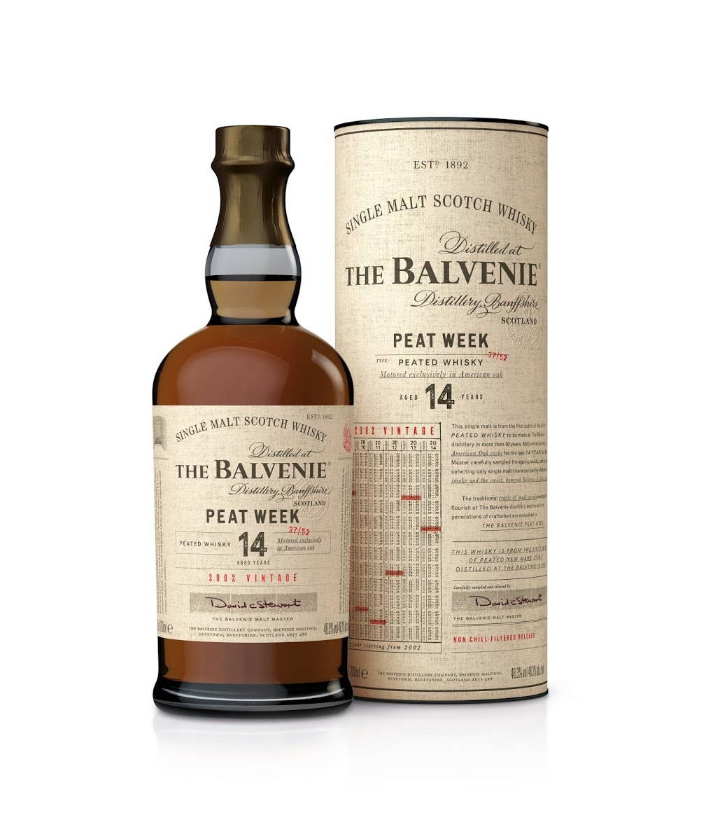 Balvenie Gets Smoky With New 14-Year-Old Peated Malt Scotch