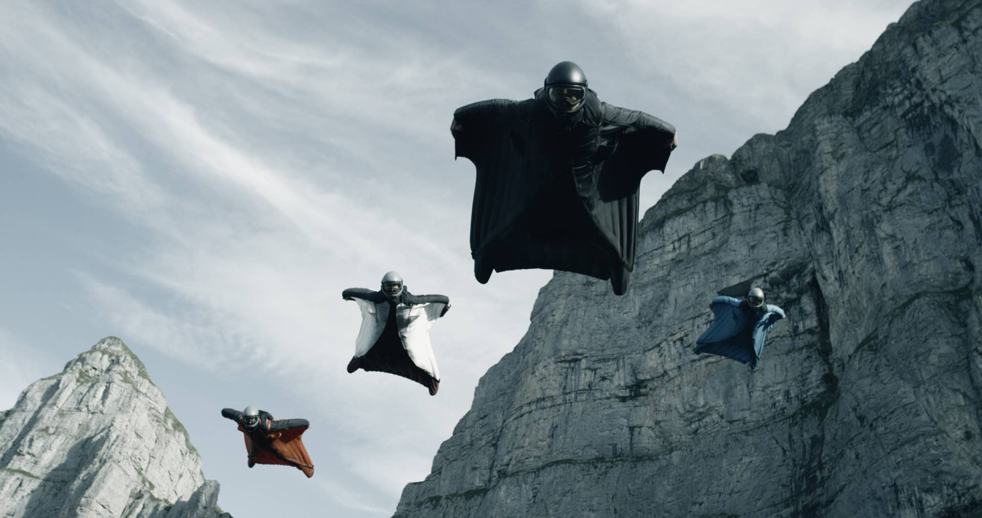 'Point Break' makes BASE jumping history - Men's Journal