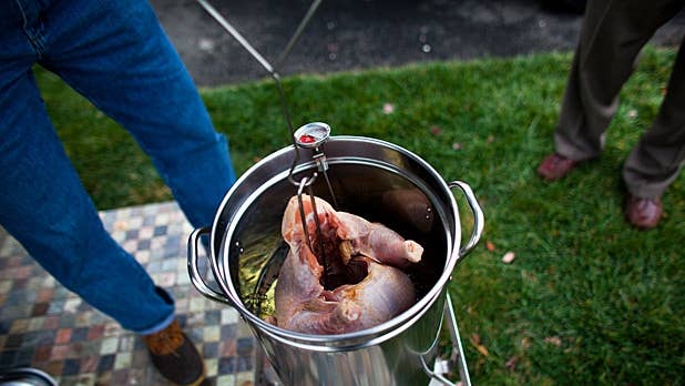 How to Deep-Fry a Turkey - Men's Journal