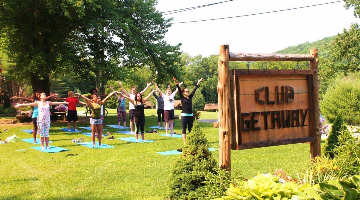 Adult Summer Camp Club Getaway in Connecticut Offers Escape for Grown-Ups