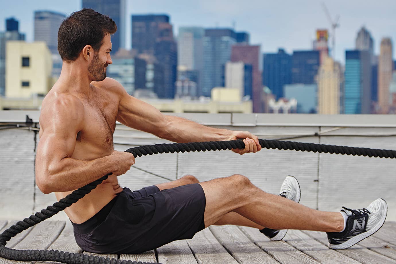 How to Do the Seated Rope Pull for a Stronger Upper Body - Men's Journal