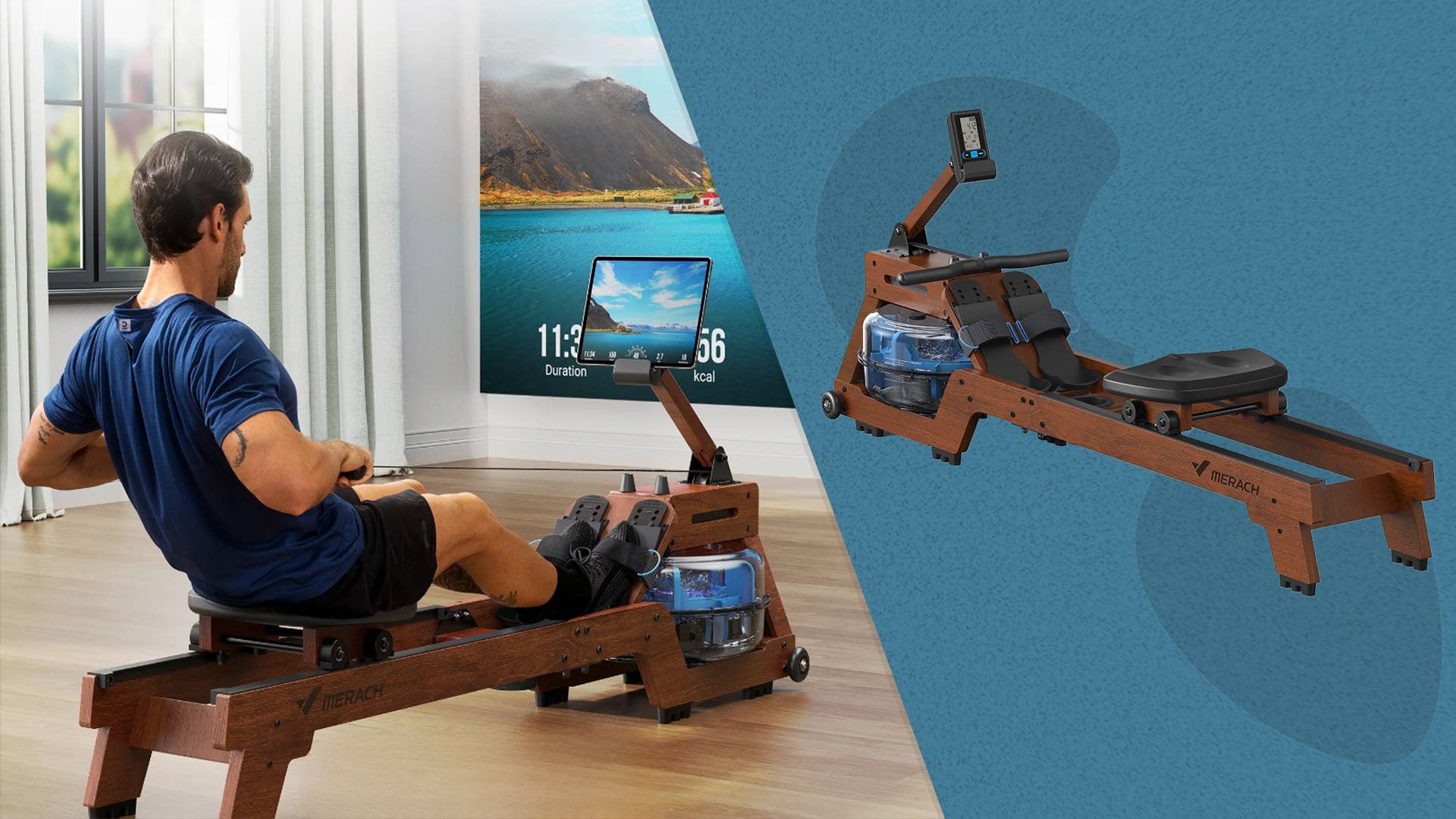 Walmart Has a Wooden Rowing Machine on Sale for 67% Off - Men's