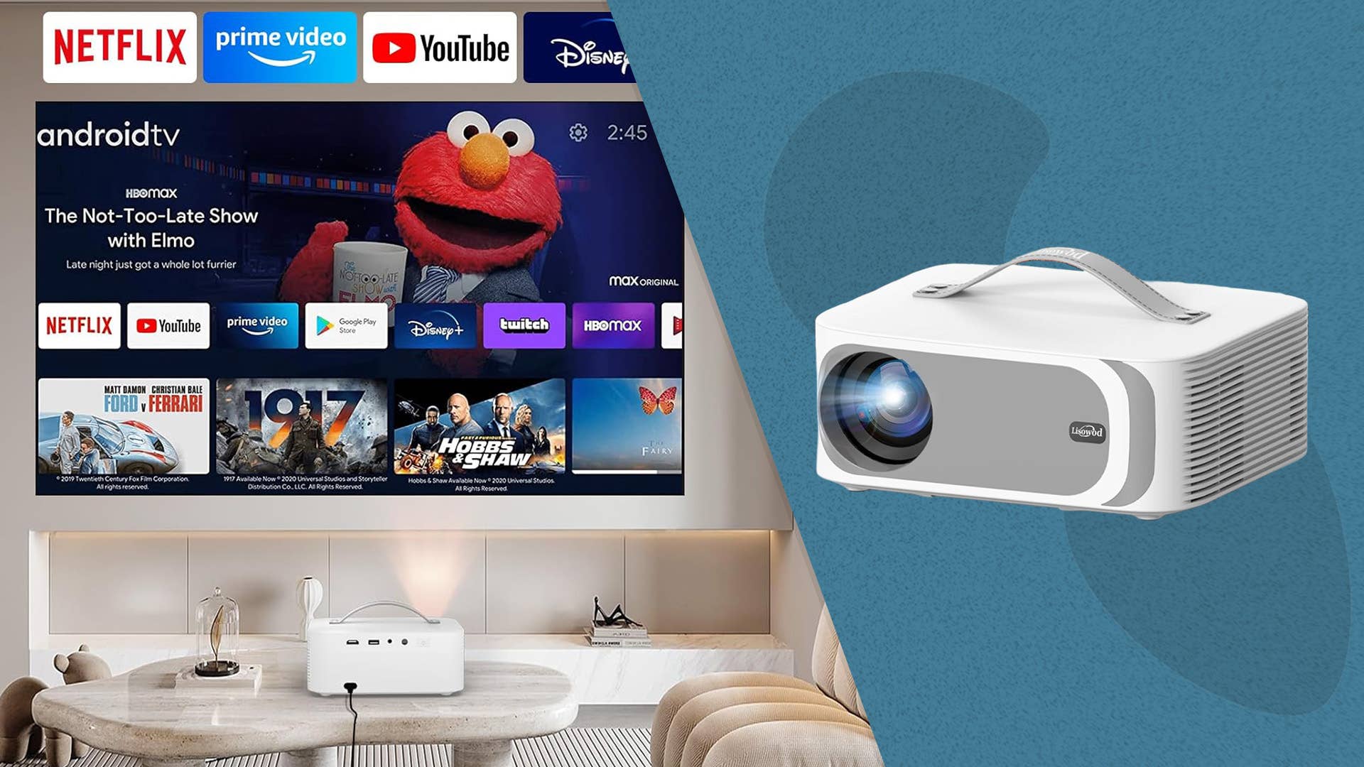 Amazon Is Selling a $600 4K Projector for Just $199 - Men's Journal