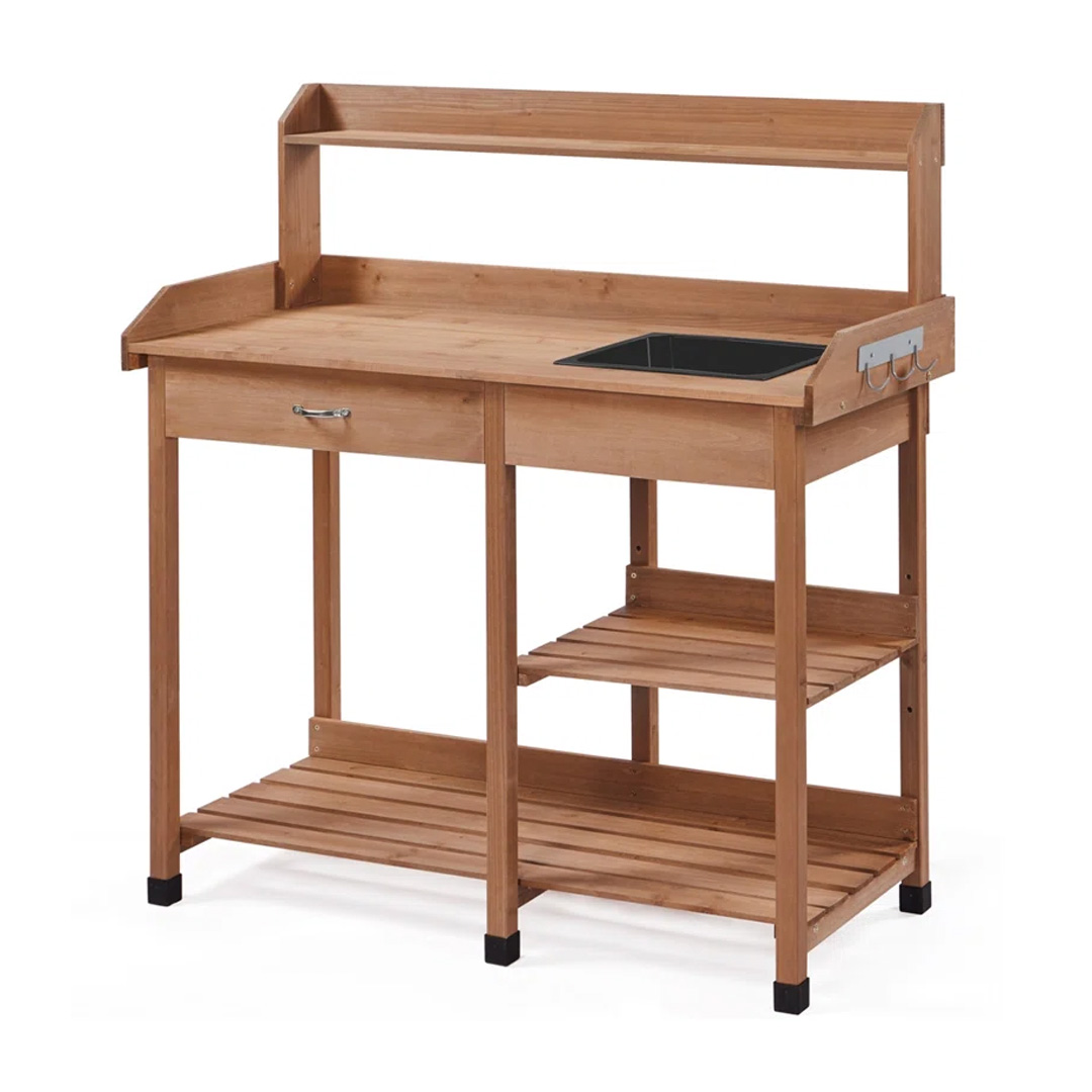 Loon Peak Burroughs Outdoor Potting Bench