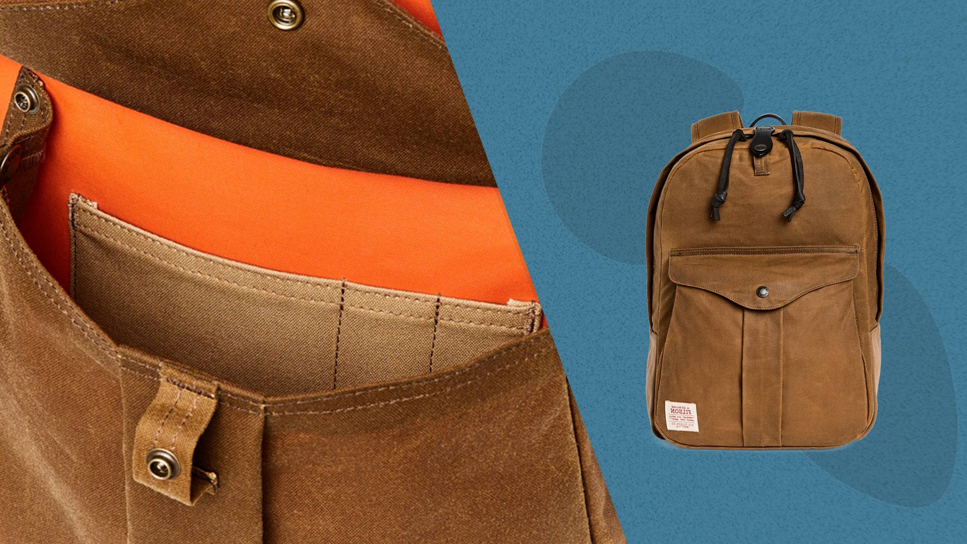 Filson’s Journeyman Backpacks Are Up to 50% Off Right Now - Men's Journal