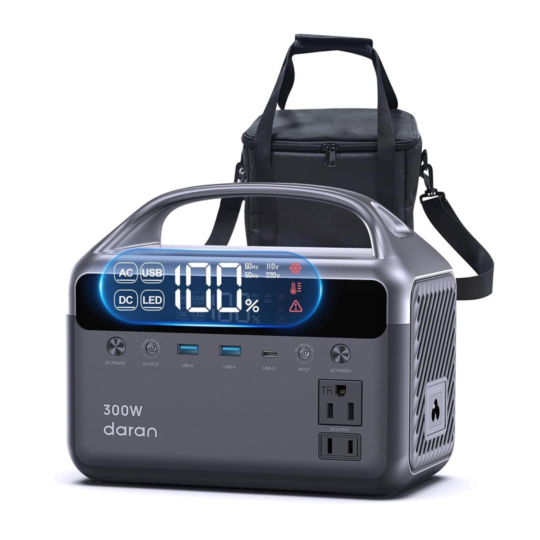 This 300W Portable Power Station Is Nearly 60% Off on Amazon - Men's Journal