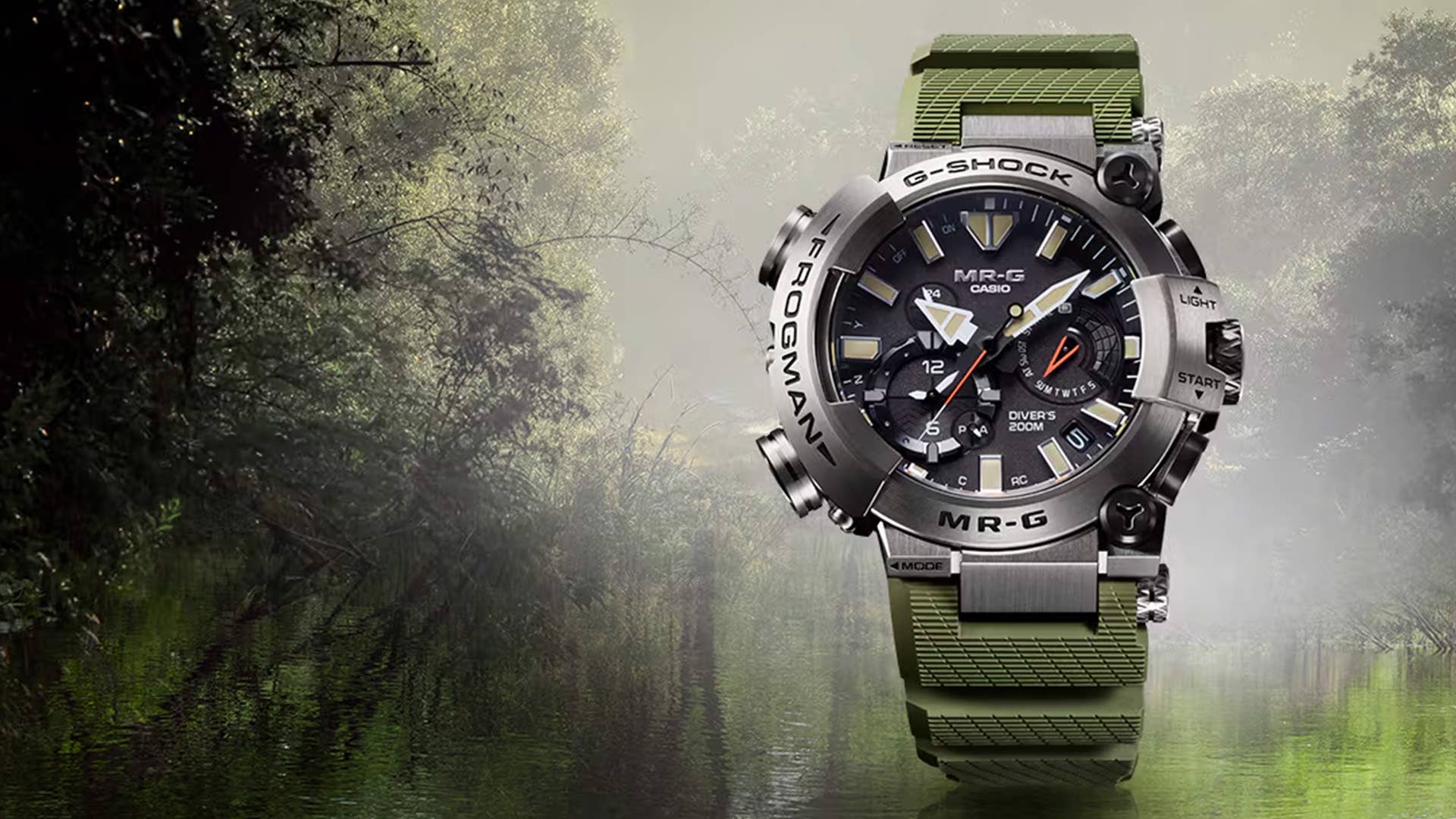 New G-SHOCK Goliath Frogman MRGBF1000RG Dive Watch - Men's Journal