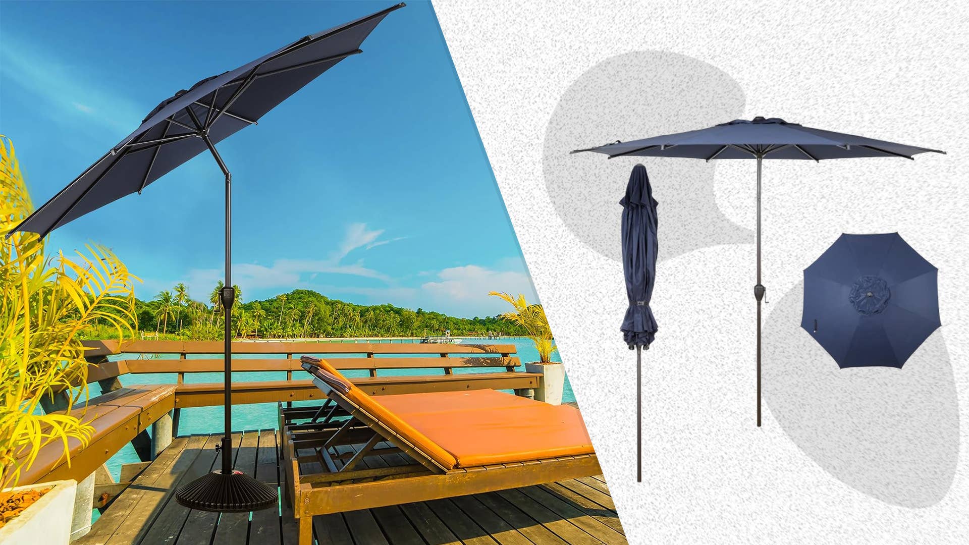 fitting abba patio 9 ft umbrella into base Amazon Is Selling a 'Fantastic' for 36% Off Material-Nylon How To Catch Blue designed to resist wear Reel Seat:Box Elder with Satin Nickel