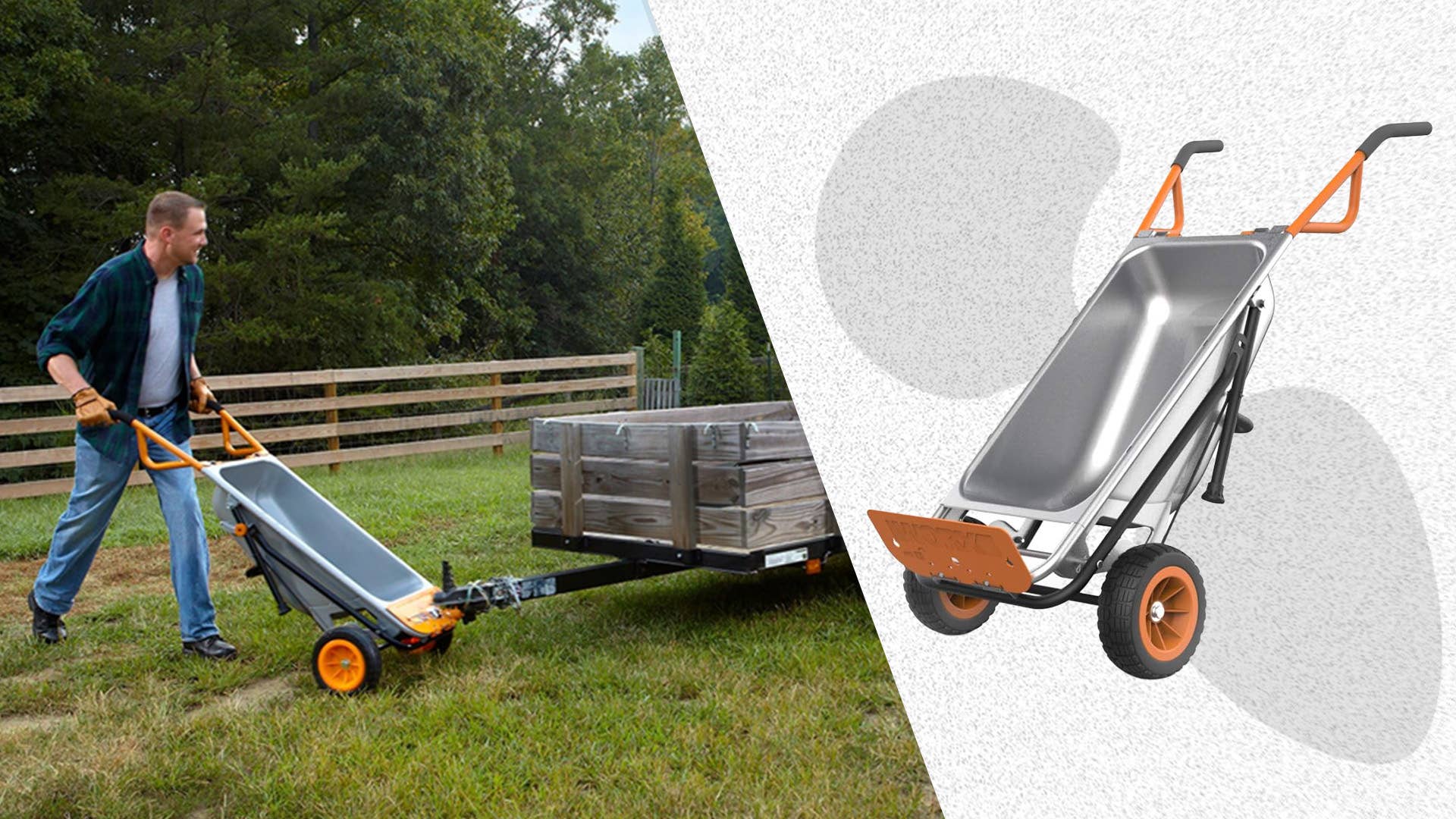 Amazon's No. 1 Bestselling Wheelbarrow Is $60 Off Right Now