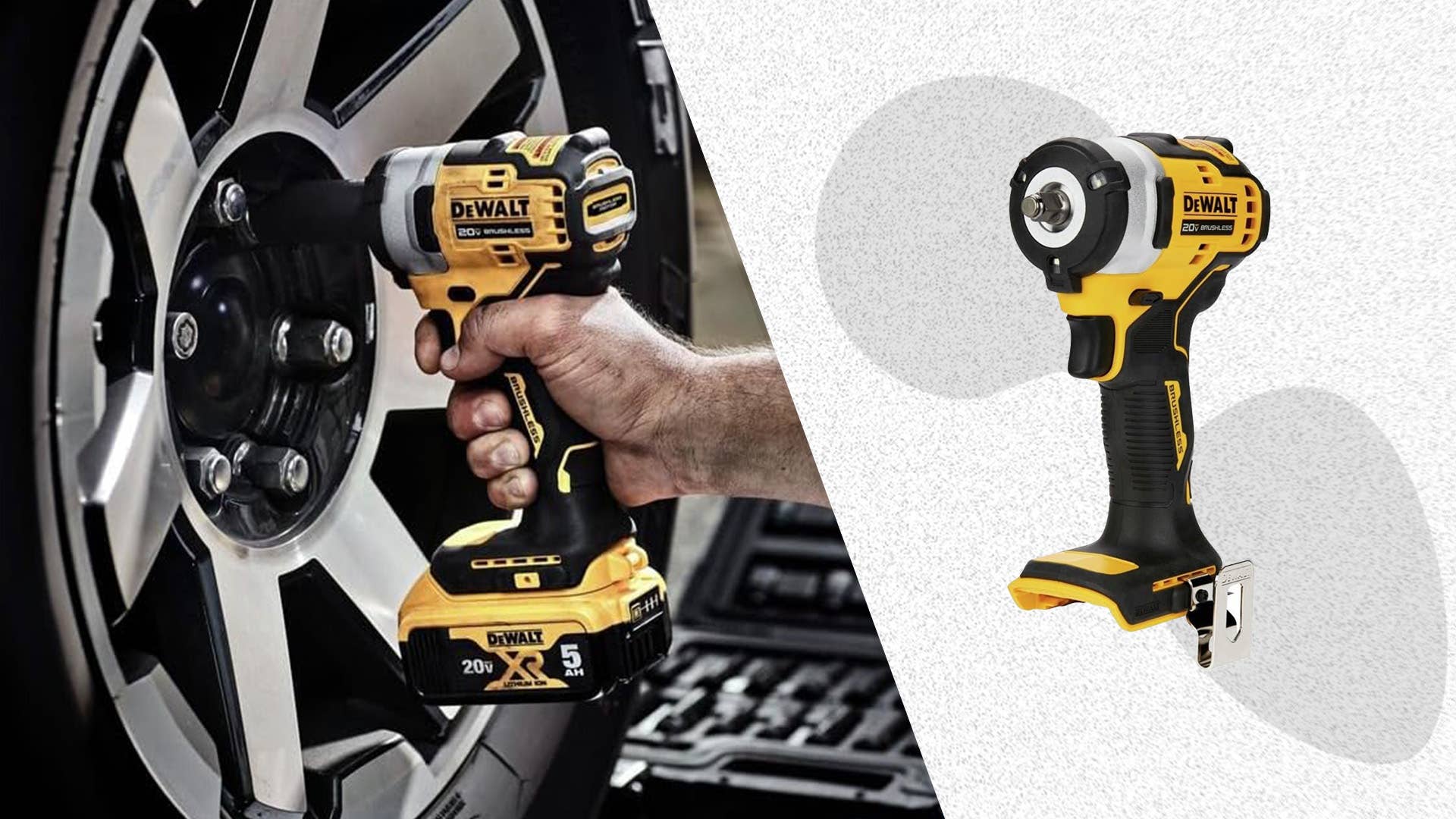 DeWalt's 20V Max Impact Wrench Is Over 50% Off on Amazon - Men's