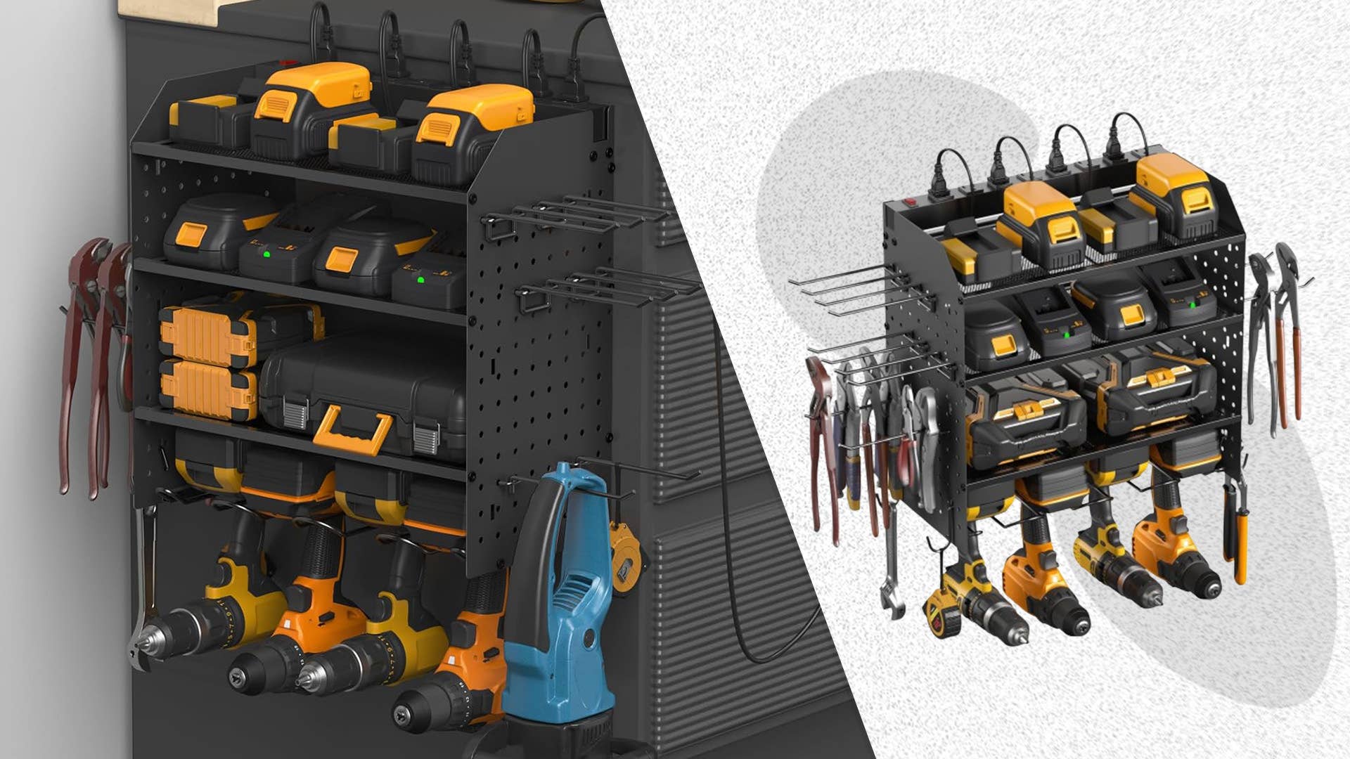 Amazon Is Selling a Wall Mount Tool Organizer for 50% Off - Men's Journal