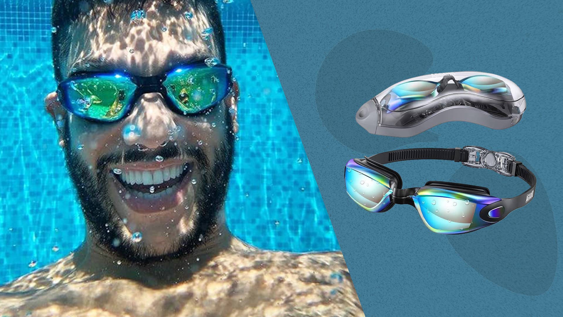 Amazon Is Selling 'Crystal Clear' Swim Goggles for 65% Off