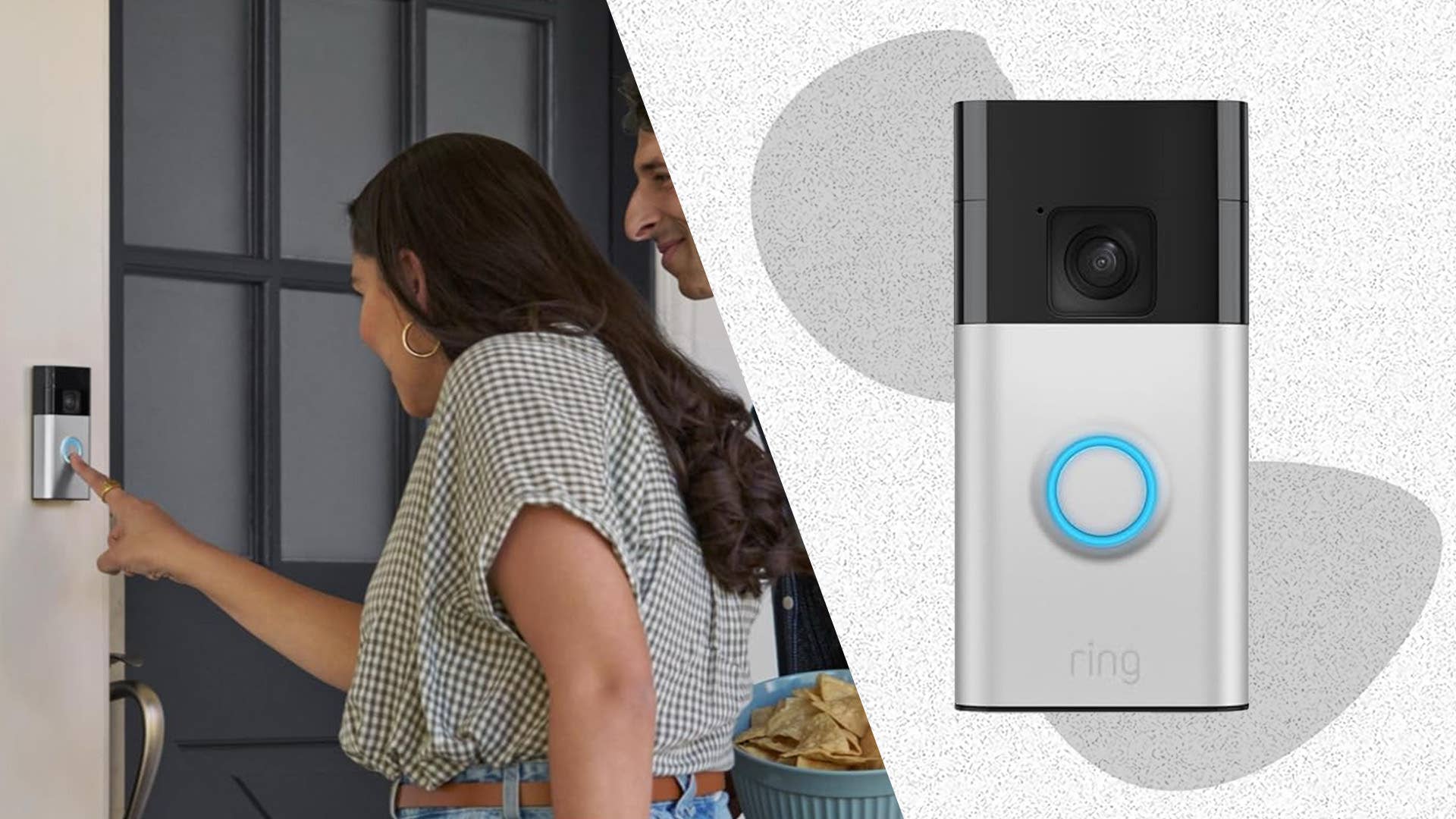 This $140 Ring Doorbell Camera Bundle Is Only $70 at Amazon