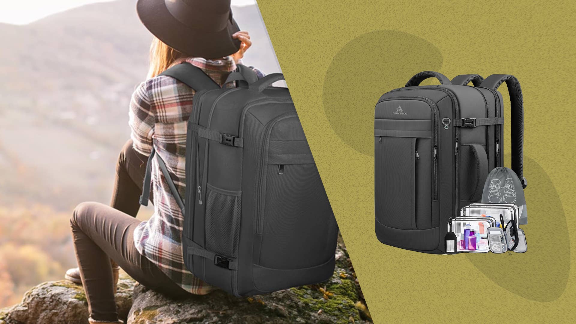 Amazon Is Selling a 'Rugged' Travel Backpack for 47% Off
