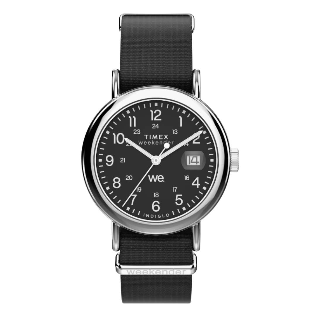 Zilveren TIMEX Horloge WEEKENDER 40