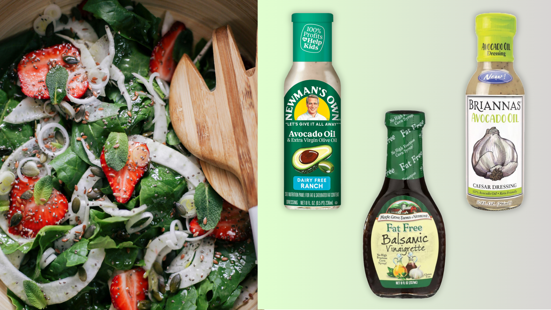 9 Healthiest Salad Dressings, From Low-Sodium to Low-Sugar - Men's Journal
