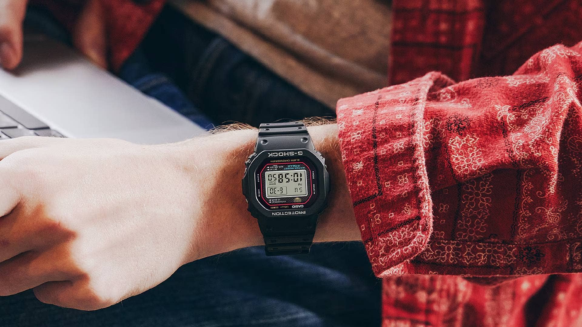 New G-SHOCK Origin Revival DW5000R-1A Watch - Men