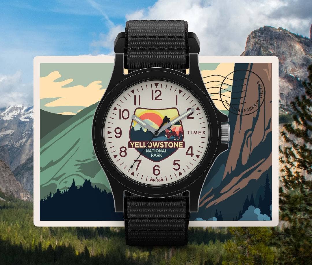 Yellowstone National Park Watch New Battery Vintage 32MM 7.5\
