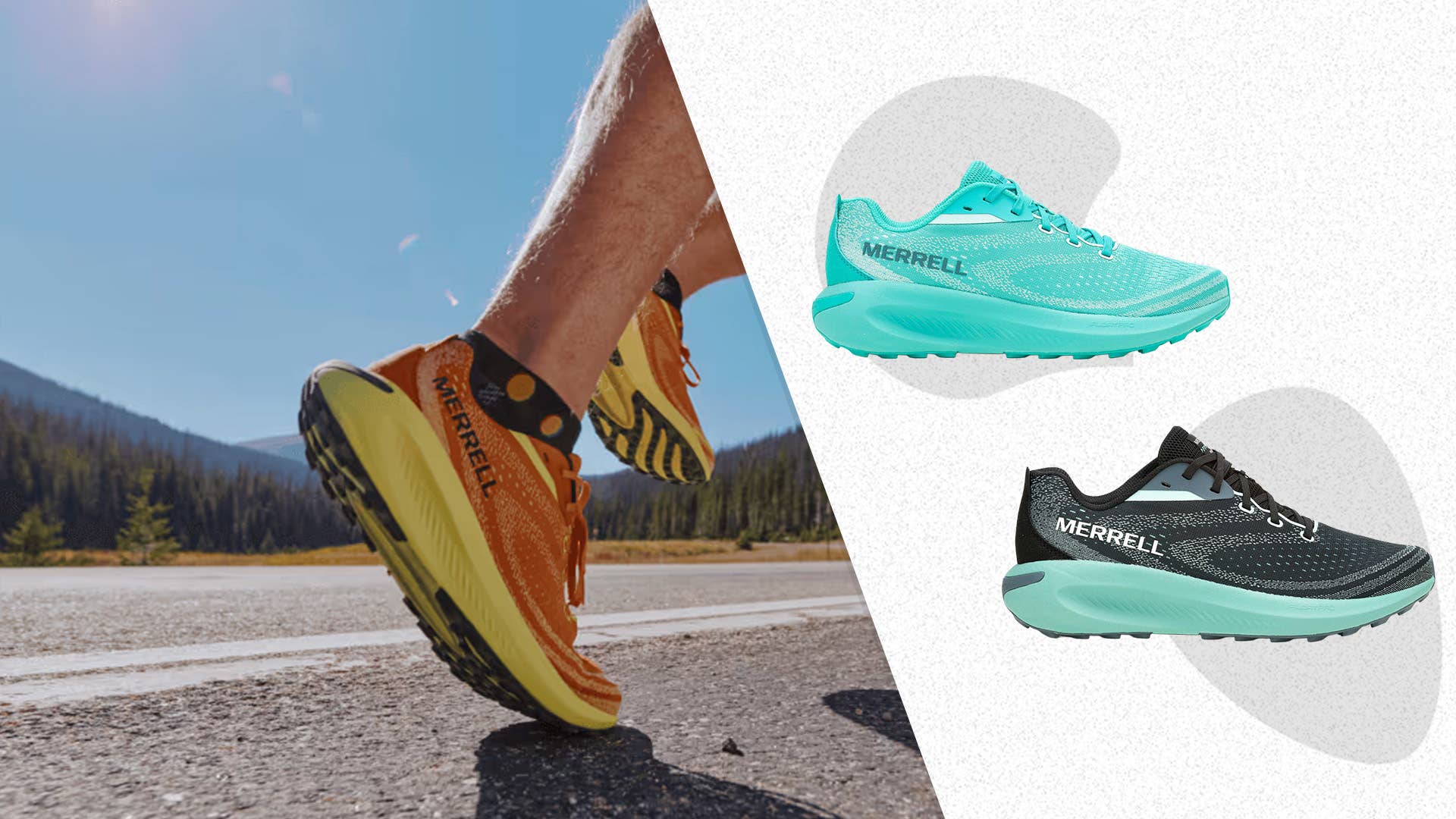 Merrell Men\'s Ceramic Morphlite‎ Trail Running Sneaker,Size 10.5 New Cut in half: Merrell Morphlite Review | RunRepeat main image 3