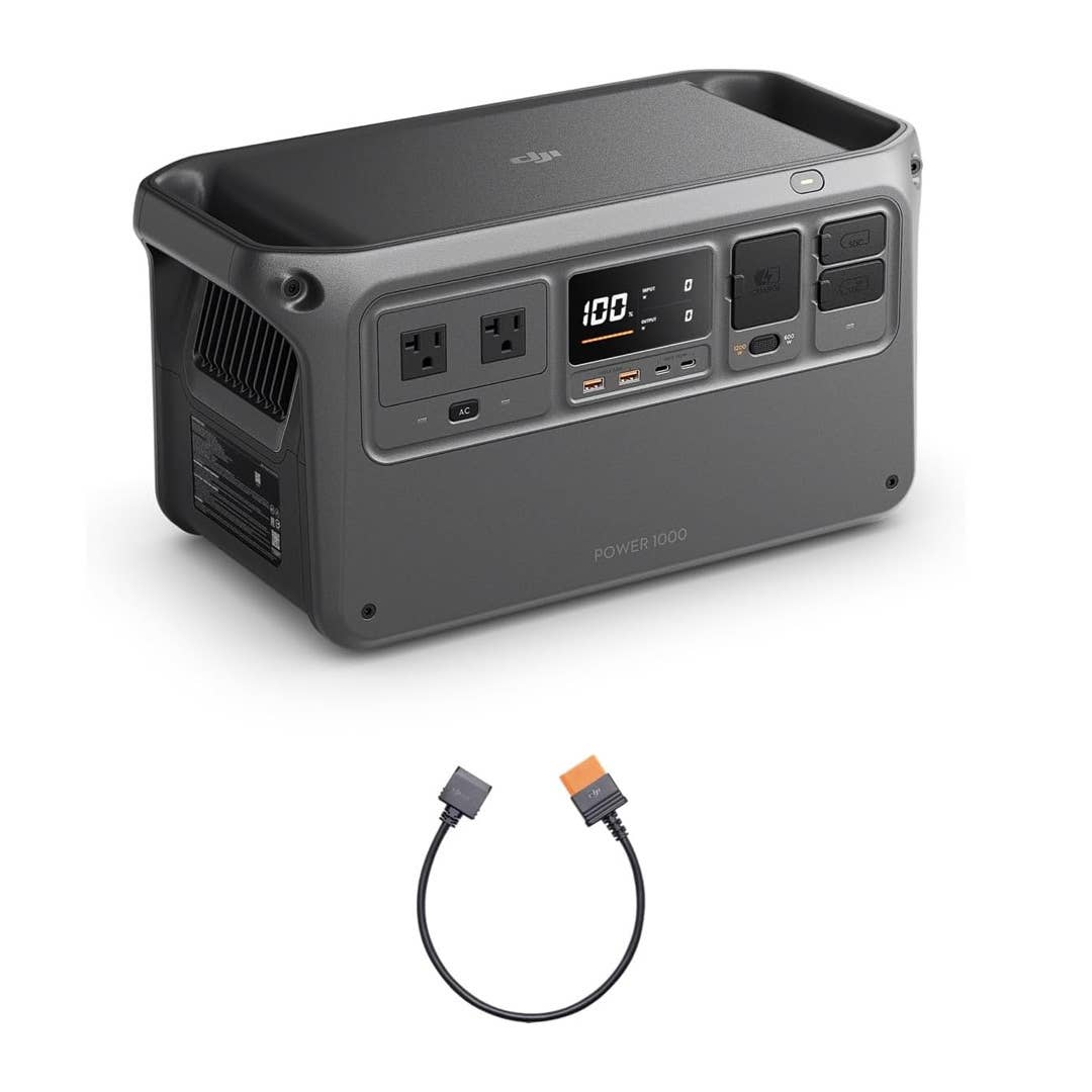 DJI's Power 1000 Portable Power Station Is Nearly 50% Off - Men's