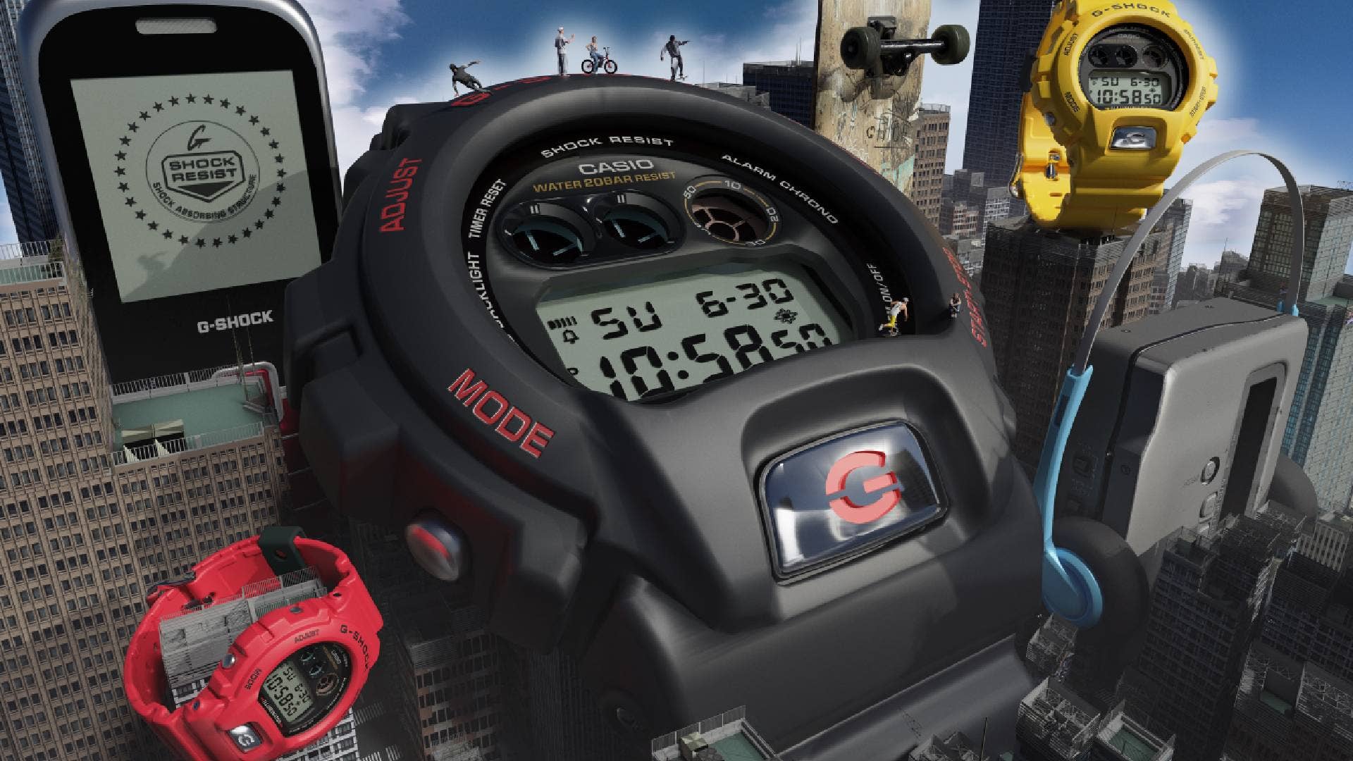 New G-SHOCK DW600 30th Anniversary Digital Watches - Men's Journal