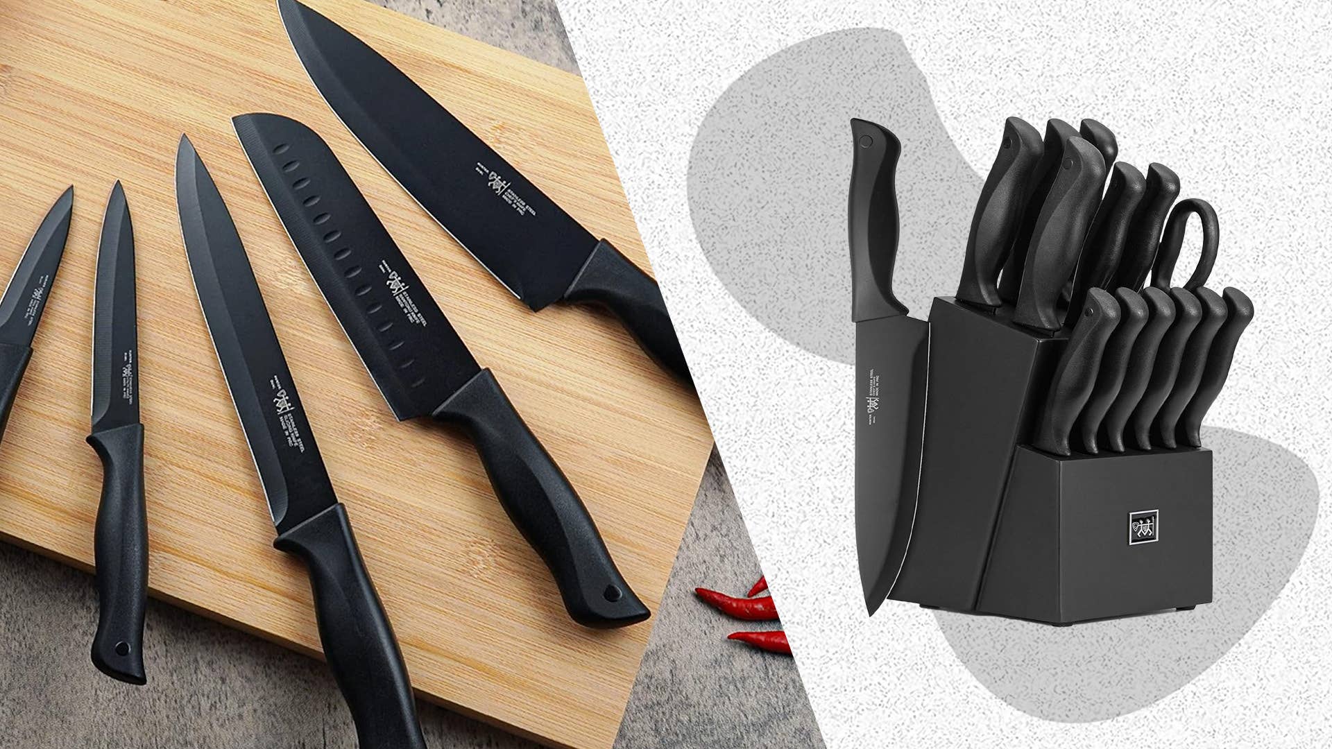 武*一様 Hunter Dual シェフナイフ 12本セット One of Amazon's Most Popular Knife Sets Is Nearly 50% Off - Men's