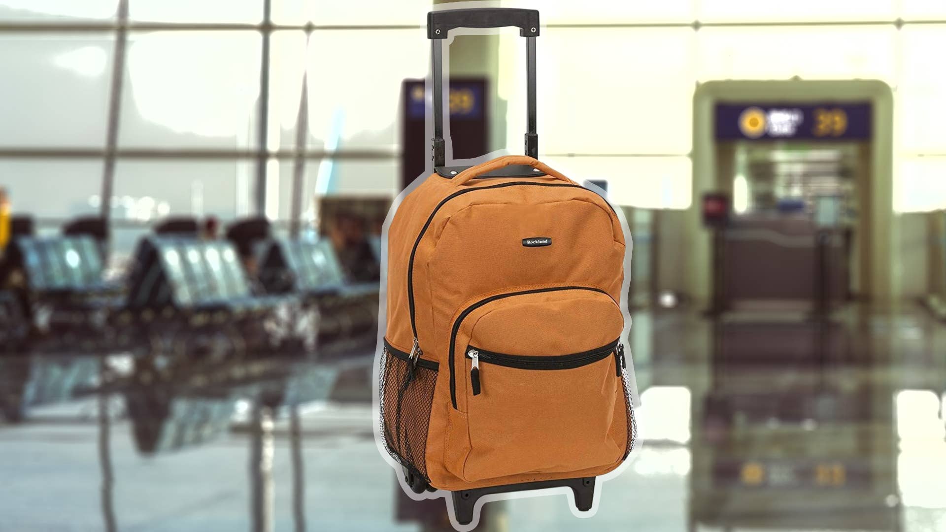 amazon travel rolling backpack Amazon Is Selling This $80 Rolling Backpack for Just $29