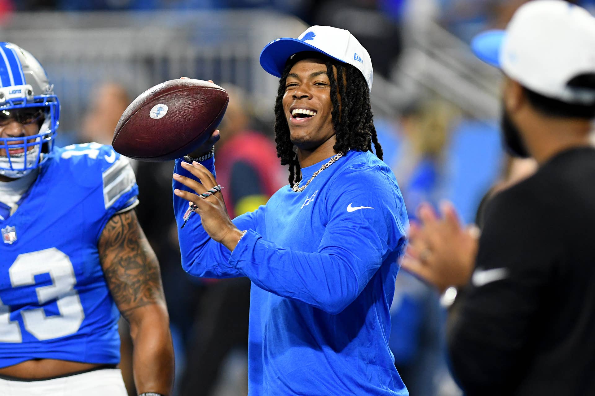 Detroit Lions Jahmyr Gibbs Gets a Signature Burger for the ...