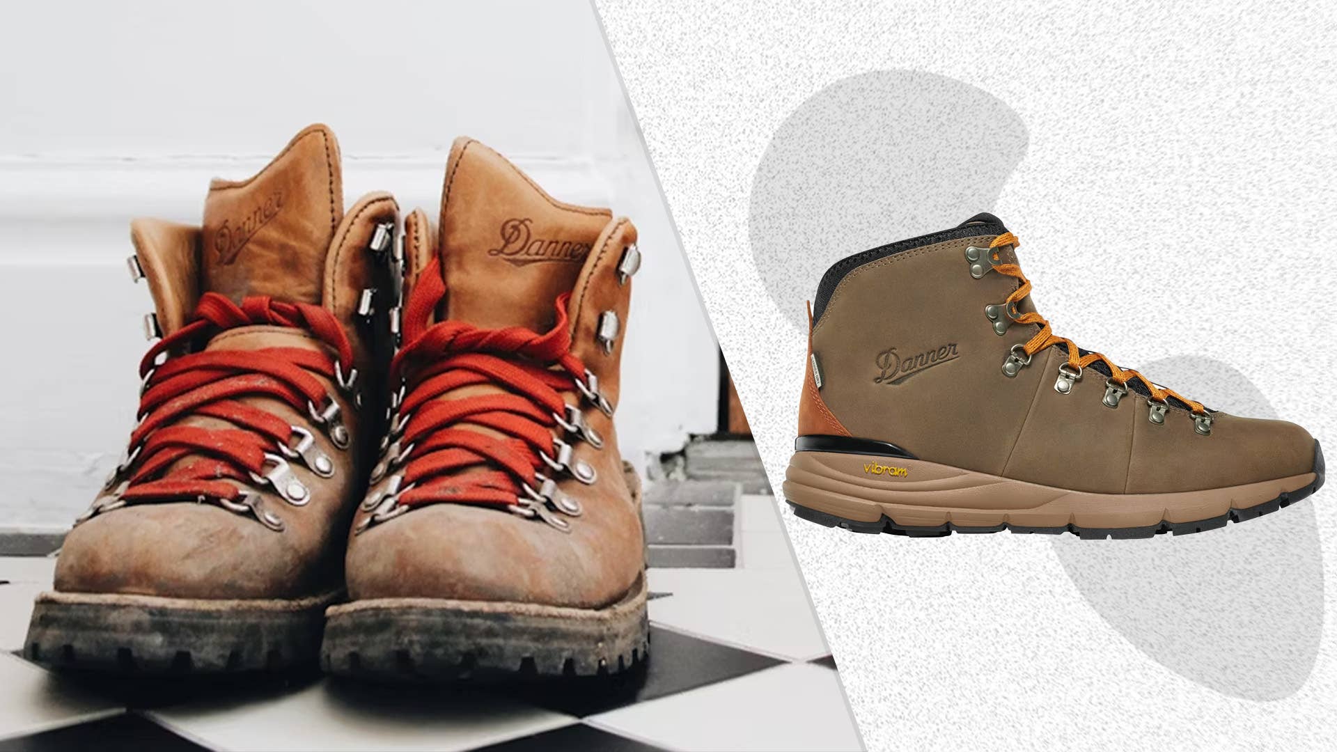 Danner Men\'s walnut Brown and Olive Mountain Hiking Boots Size 11 New/no tags ? Danner Mountain 600 Leaf GTX Hiking Boot Review main image 2