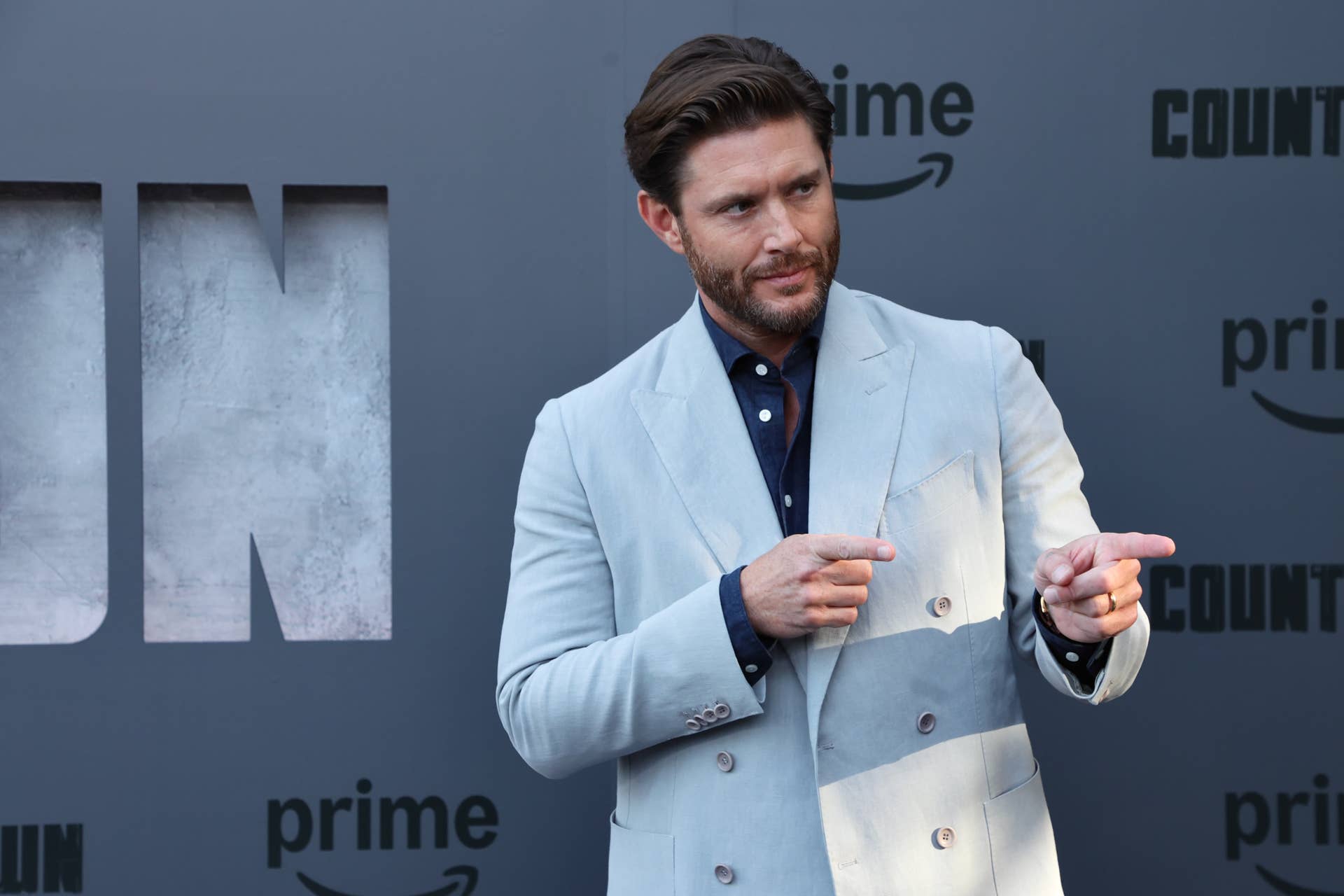 Jensen Ackles como Soldier Boy em Vought Rising