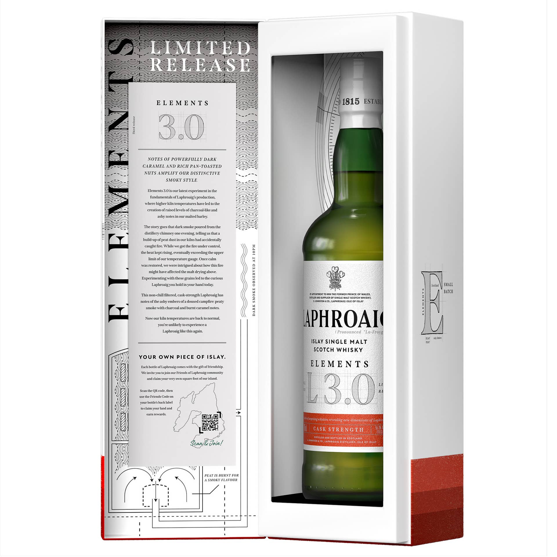 Laphroaig Brings A Whisky Made From Fire, Elements 3.0, to the