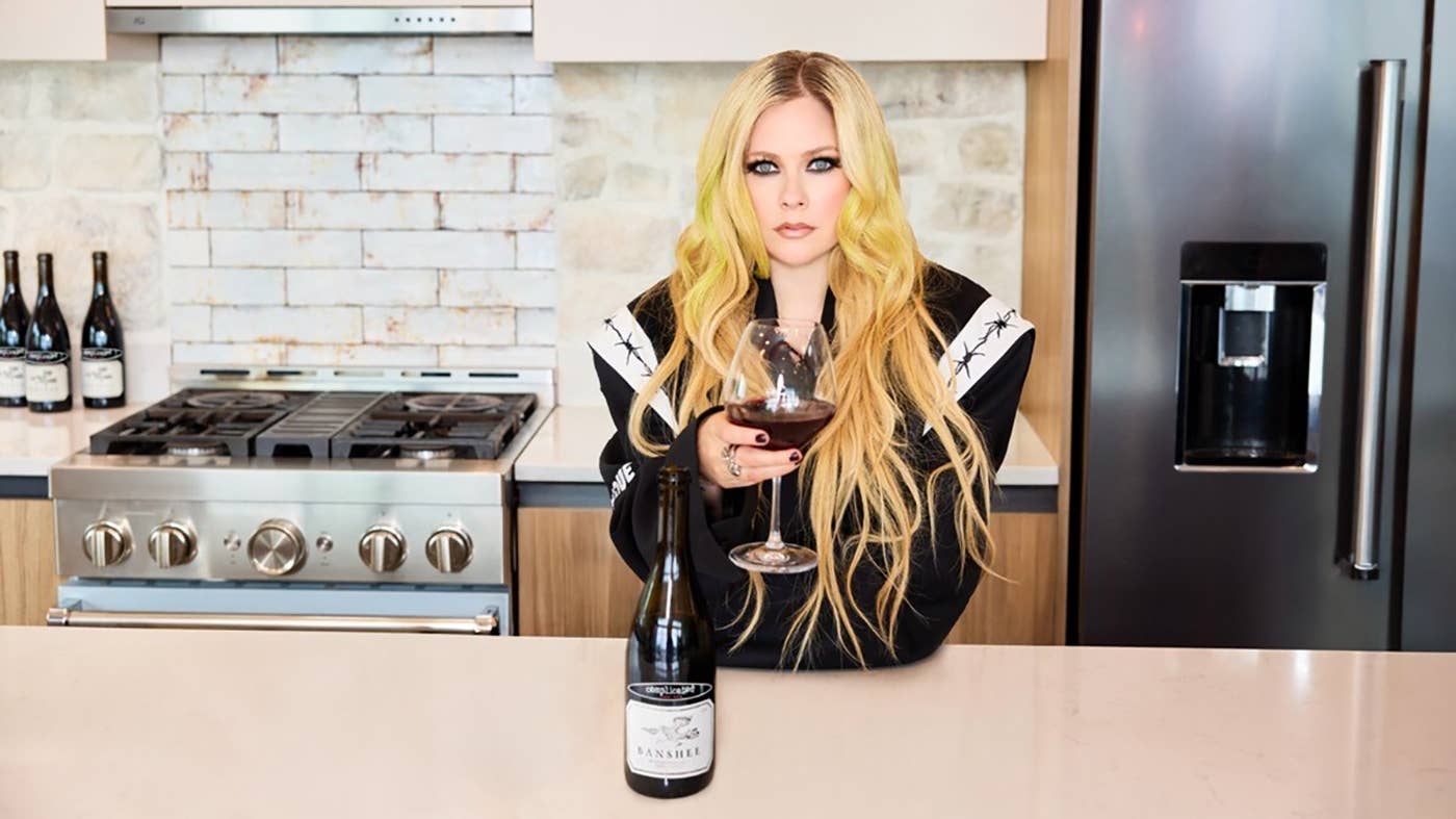 Avril Lavigne Just Launched Her Own Wine, Complicated - Men's Journal